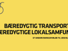 Bæredygtig transport – bæredygtige lokalsamfund