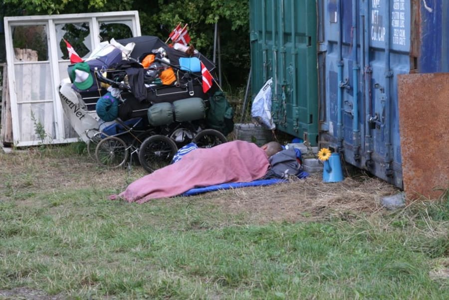 Langt de fleste hjemløse i Danmark - 47 procent - bor på herberg. Men 535 borgere er i 2019 registreret som gadesovere. Foto: Holger Henriksen 