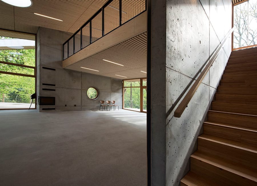 Spejderhytten ved Søndermarken blev indviet i 2015, og udforsker nogle af de krav, der er til at udvikle nye spejderhytter igennem en arkitektkonkurrence. Foto: Jens Larsen Imarken