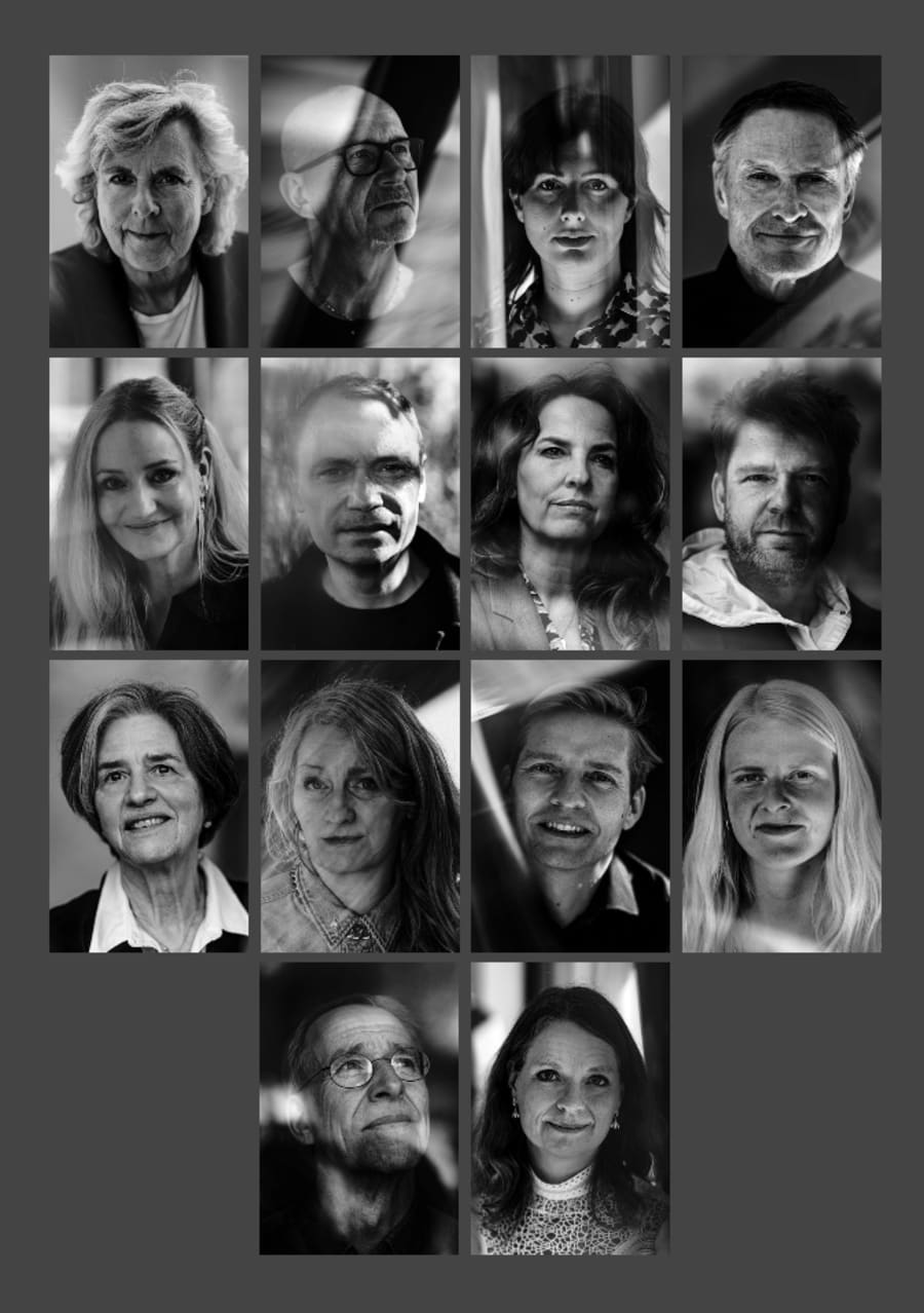 Bogen består af interview med 14 offentlige danskere, der deler deres personlige visioner og drømme for en grønnere fremtid. Foto: Ulrik Jantzen 