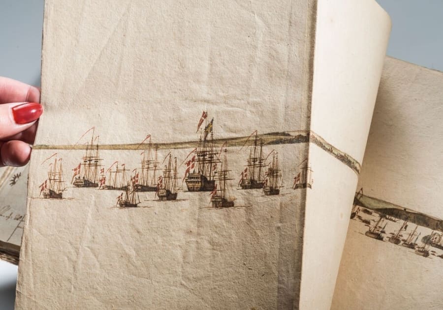 Alle digitaliserede skibsjournaler er tilgængelige for offentligheden. Foto: Rigsarkivet