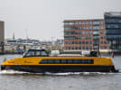 Havnebusser i København sejler på den grønne bølge
