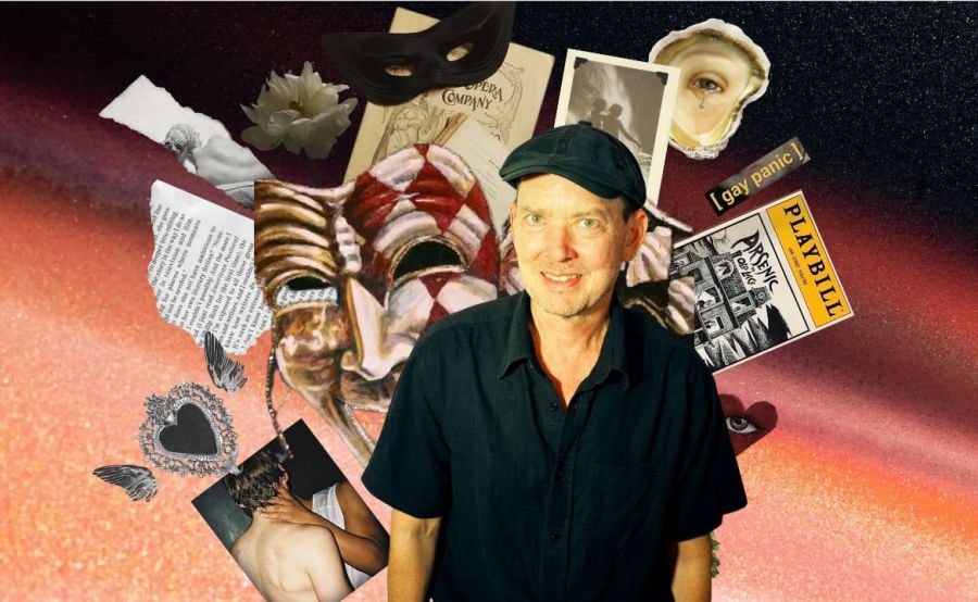 Collage af Det Kongelige Teater og foto af Fryd Frydendahl. 