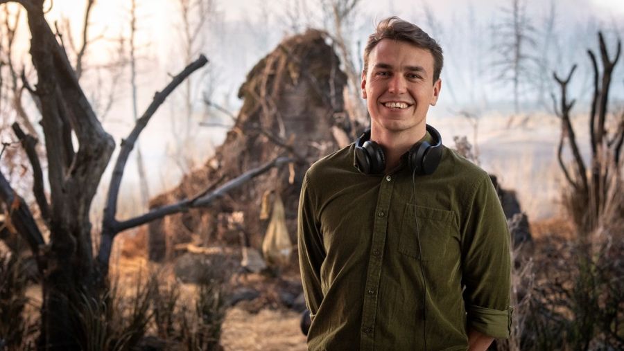 Michael Ryddeskov er producer på årets TV 2-julekalender 'Valdes Jul´, som i år er bæredygtighedscertificeret. Foto: Per Arnesen for TV 2