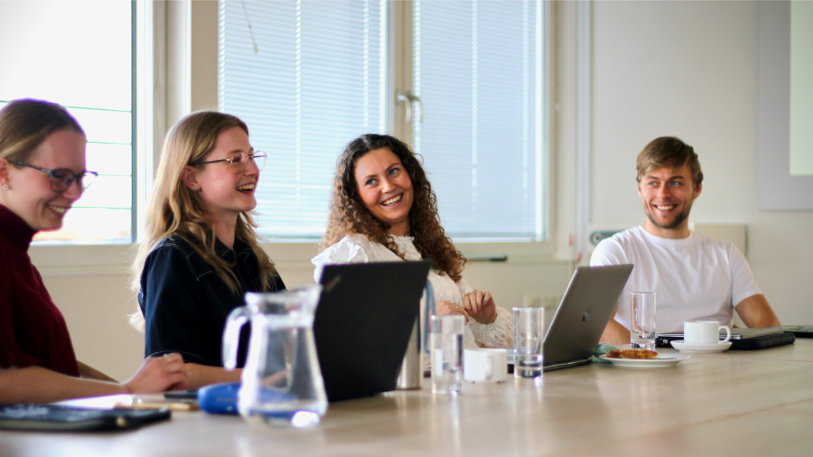 Gaia er nomineret til Verdensmålsprisen 2025 for at fremme samarbejdet mellem ungdommen og erhvervslivet i den grønne omstilling. Foto: Gaia.